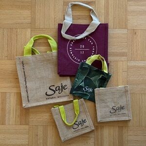 Saje Eco-Friendly Tote Bag Set